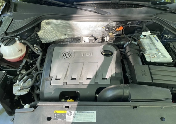 Volkswagen Tiguan cena 53999 przebieg: 163000, rok produkcji 2013 z Rymanów małe 781